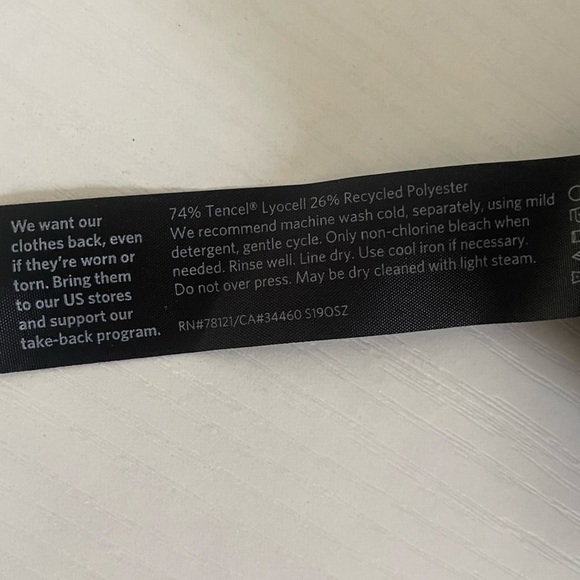 Eileen Fisher Pants Cropped Pull On Grey Size Medium - Picture 6 of 6